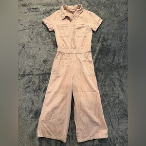 Cat & Jack Light Pink Jumpsuit girls large 10/12